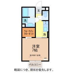 アルモニー木田の物件間取画像